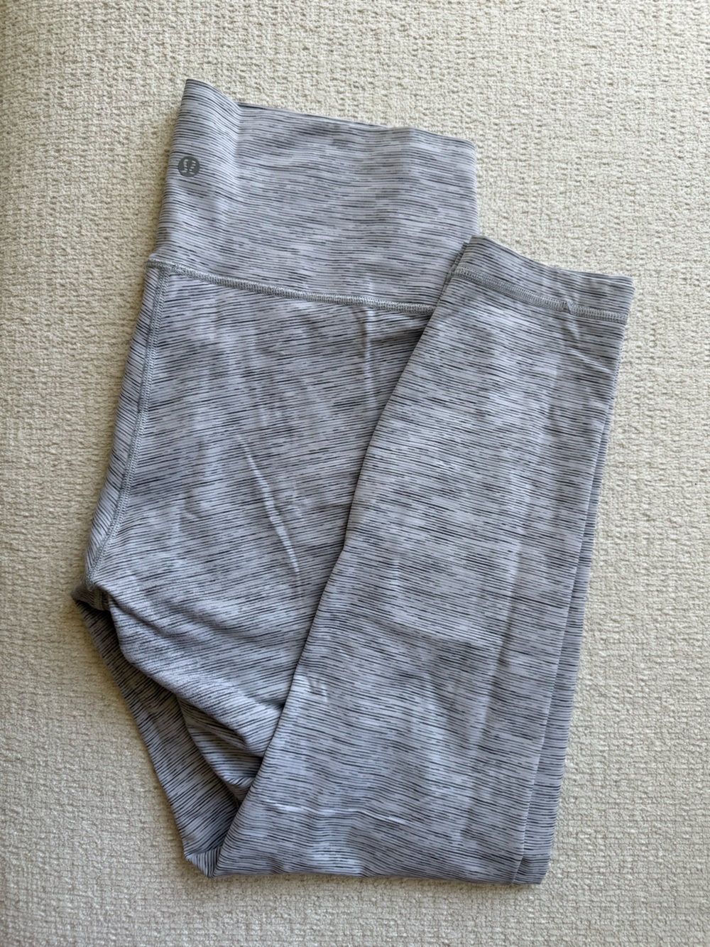 Lululemon Wunder Under Gray Pattern Leggings